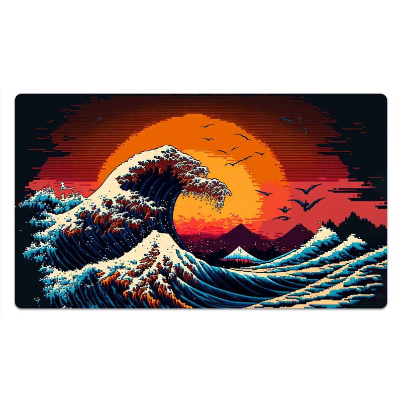 The Big Wave Of Kanagawa Playmat