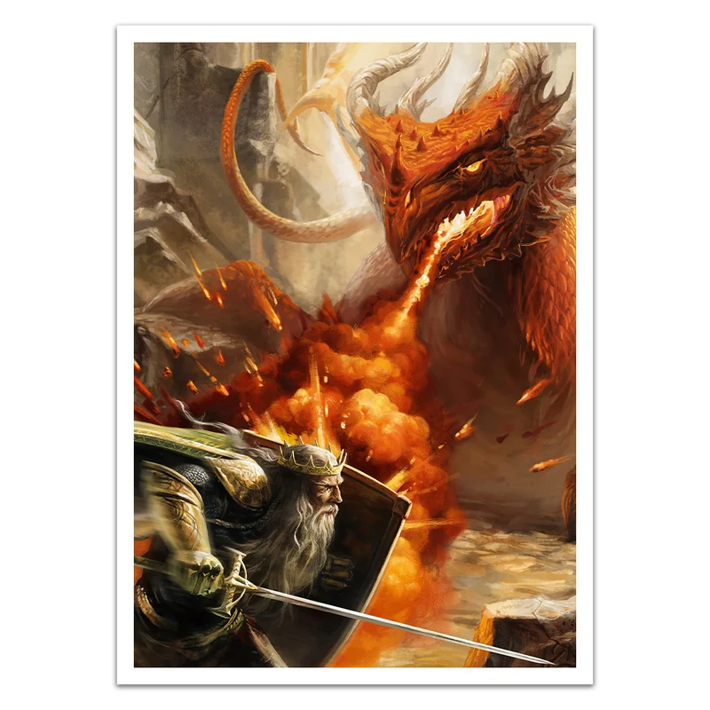 Template Kenny Red Dragon Card Sleeves