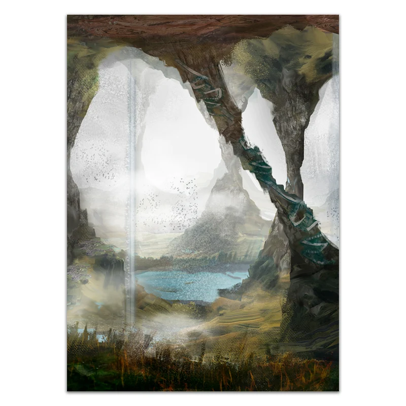 The Twin Paradises of Bytopia Card Sleeves