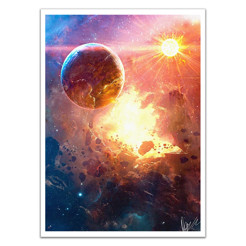 Falverent Celestial Cluster of Admada Card Sleeves