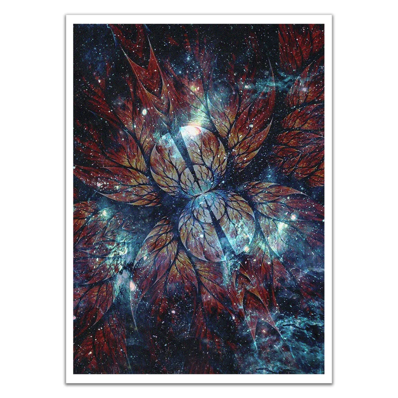 Butterfly Psychedelic Infusion Nebula Card Sleeves