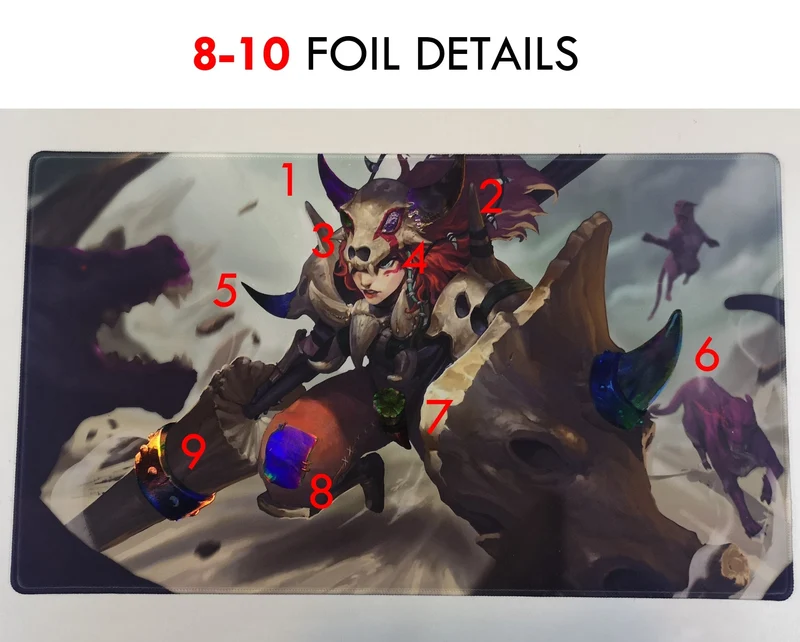 Custom Foil Playmat