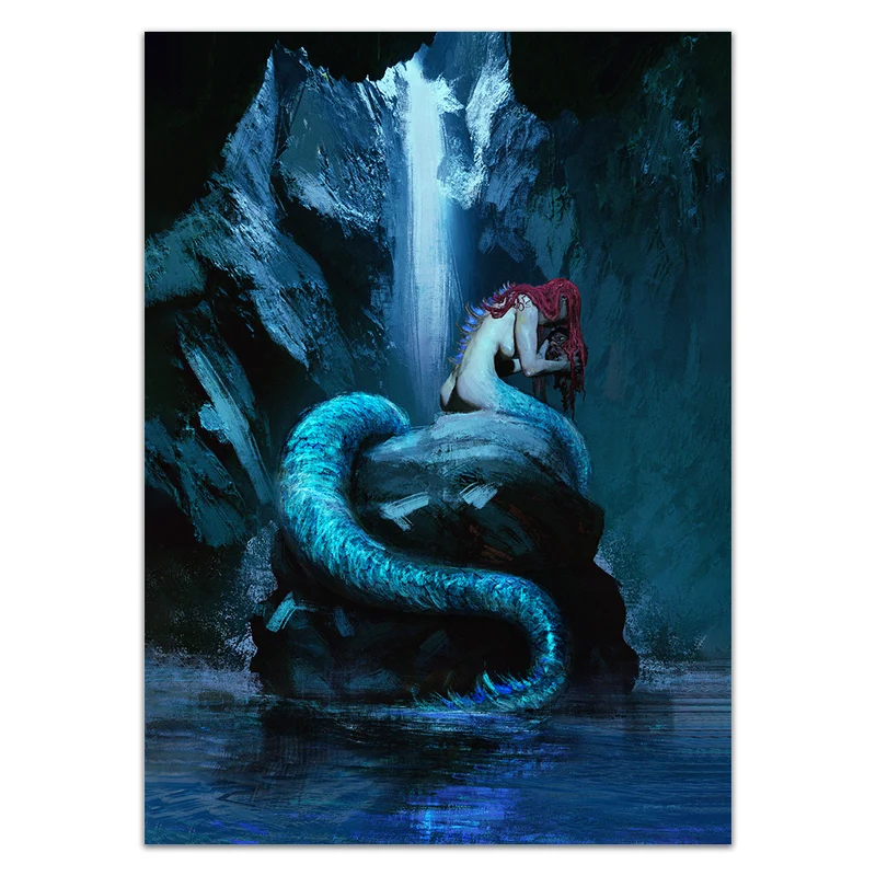 Cannibalistic Mermaid Card Sleeves